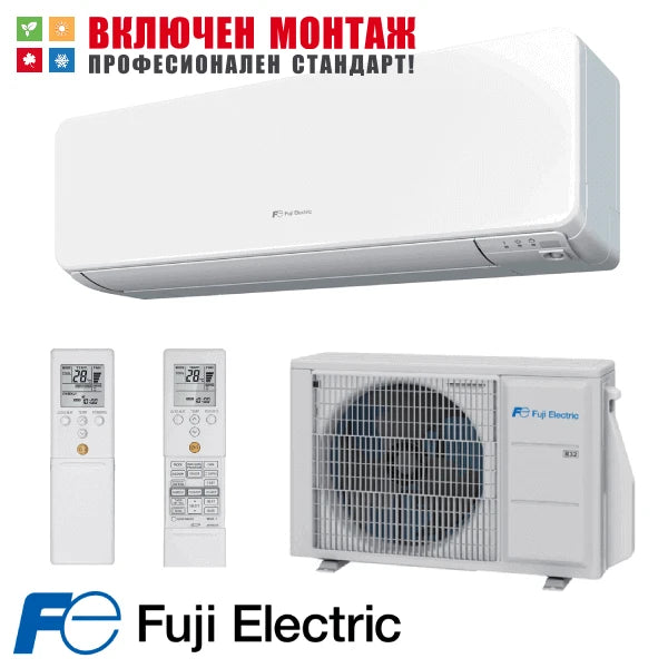 Хиперинверторен климатик Fuji Electric RSG09KGTA / ROG09KGCA, 9000 BTU, клас A+++