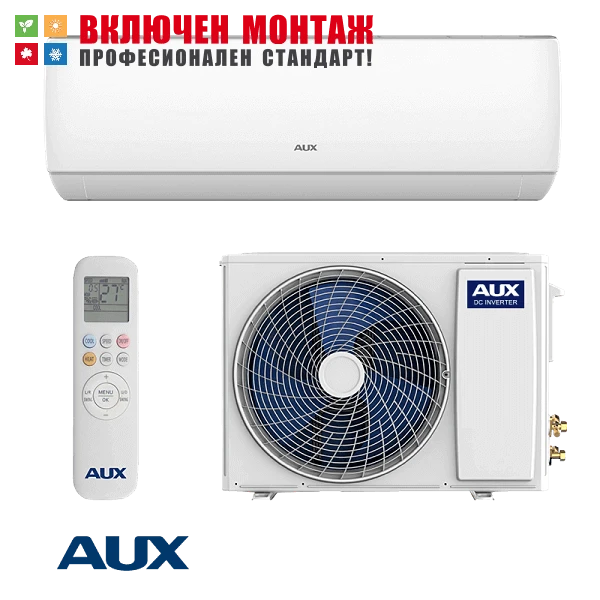Инверторен климатик Aux ASW-H18E3E4 / JOR3DI-C0 J-Smart, 18000 BTU, клас А++