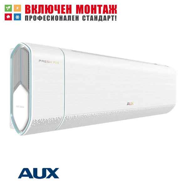 Инверторен климатик Aux Q-Plus ASW-H09B6C4 / BQAR3DI-C1 Fresh Air, 9000 BTU, клас А++
