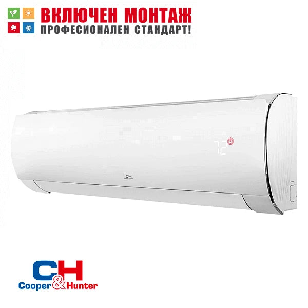 Инверторен климатик Cooper and Hunter Daytona CH-S12FTXD2-WP WIFI, 12000 BTU, клас A++