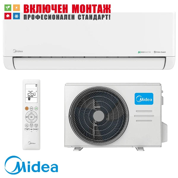 Инверторен климатик Midea EZ-21RD6-I / EZ-21RD6H-O Solstice, 21000 BTU, клас А+++