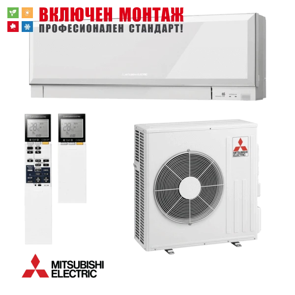 Инверторен климатик Mitsubishi Electric Kirigamine Zen MSZ-EF50VGKW / MUZ-EF50VG + WiFi, 18000 BTU, клас A++