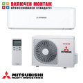 Инверторен климатик Mitsubishi Heavy Industries Premium SRK35ZS / SRC35ZS-W, 12000 BTU, клас A++