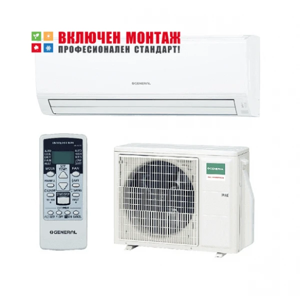 Инверторен климатик Fujitsu General ASHG24KLCA / AOHG24KLCA, 24000 BTU, клас A++