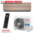 Хиперинверторен климатик Toshiba Super Daiseikai 10 WOOD RAS-B10S4KVDG-E / RAS-10S4AVPG-E, 10000 BTU, клас A+++