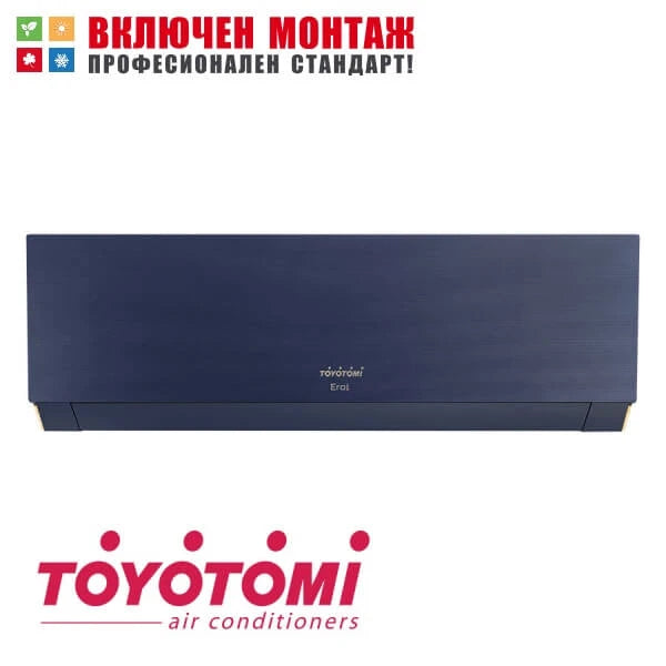 Инверторен климатик Toyotomi Erai Midnight Blue CTN/CTG-235BRM, 12000 BTU, клас А++