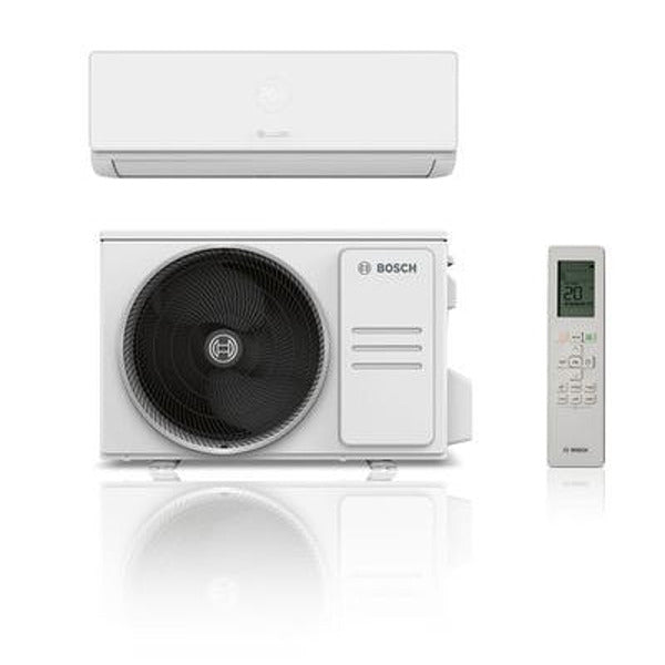 Инверторен климатик Bosch Climate CL4000iU W 26 E/ CL4000i 26E, 9 000 BTU, Клас A++/A+++, 19 dB, Фреон R32