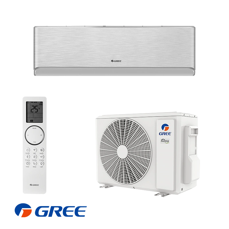 Инверторен климатик Gree GWH09AVCXB-K6DNA1B Airy Grey, 9 000 BTU, Клас А+++/A++, 22 dB, Фреон R32