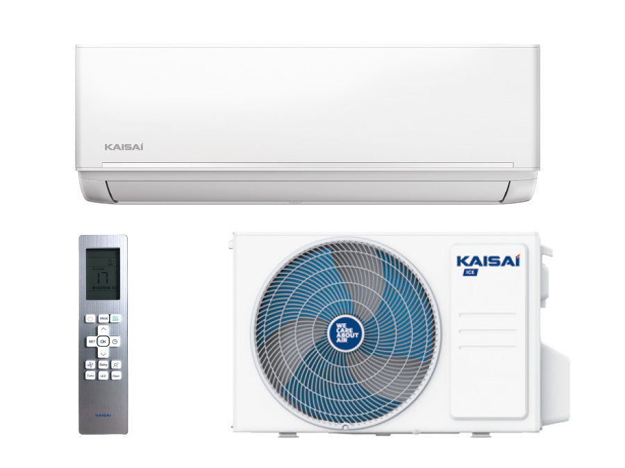 Инверторен климатик KAISAI ICE - WHITE KLW-09HRHI/KLWB-09HRHO, 9 000 BTU, Клас А+++/А++, 19 dB, Фреон R32