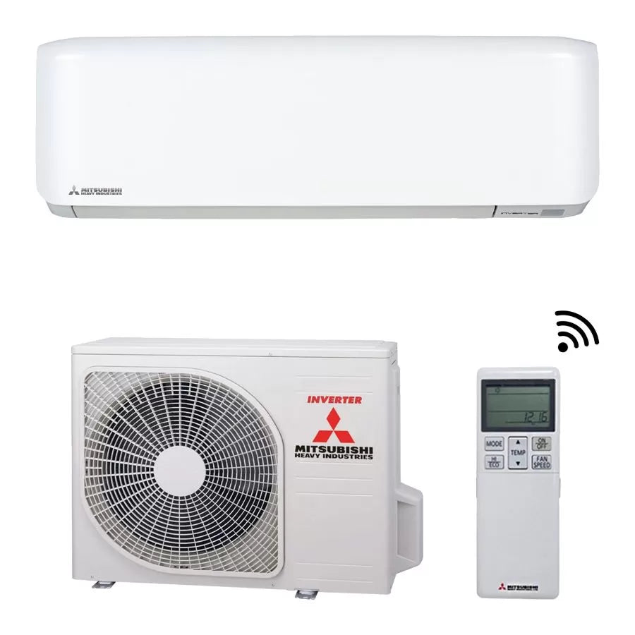 Инверторен климатик Mitsubishi Heavy SRK25ZS-WF/SRC25ZS-W Premium, 9 000 BTU, Клас: A+++/A++, 19 dB, Фреон R32