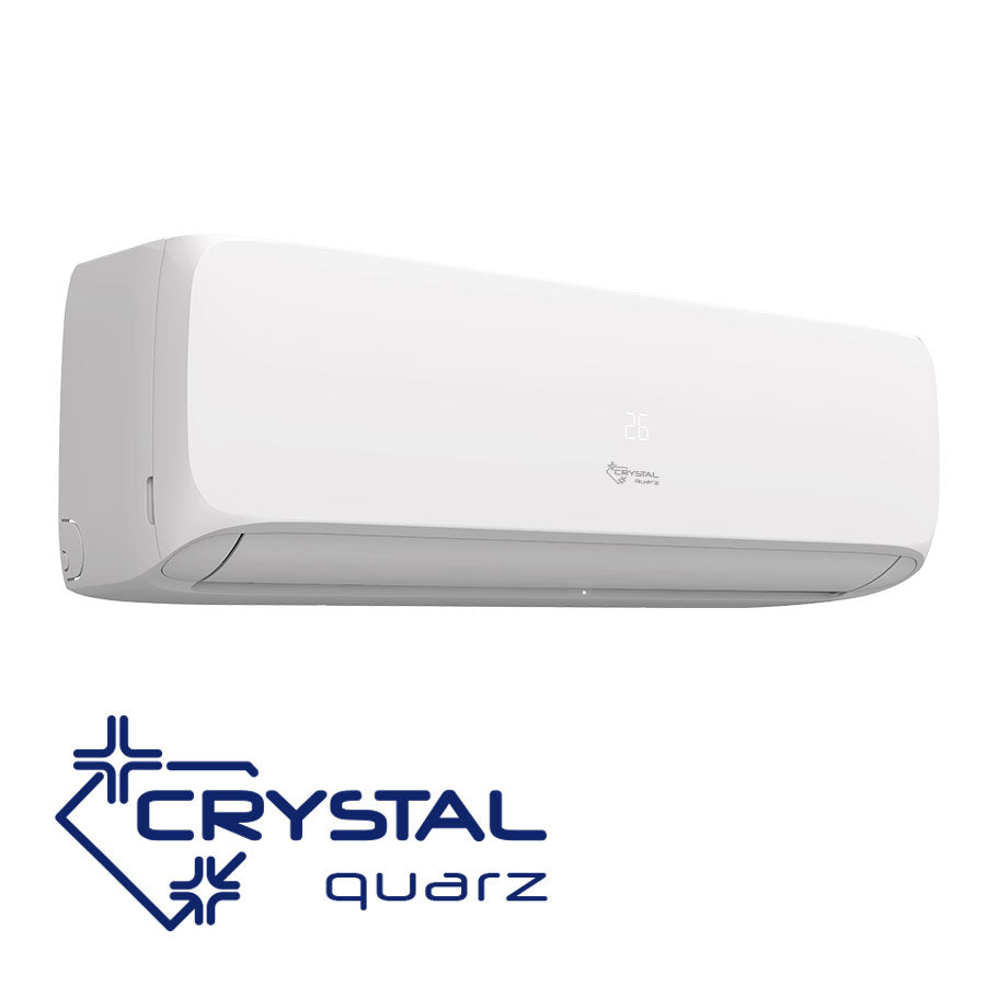Инверторен климатик Crystal Quartz CHI-09H-KA/CHO-09H-KA, 9 000 BTU, Клас А+++/А++, 25 dB, Фреон R32