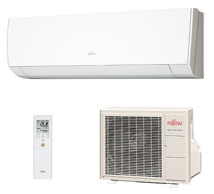 Инверторен климатик Fujitsu ASYG09KMCB/AOYG09KMCBN Nordic, 9 000 BTU, Клас А++/А+, 22 dB, Фреон R32