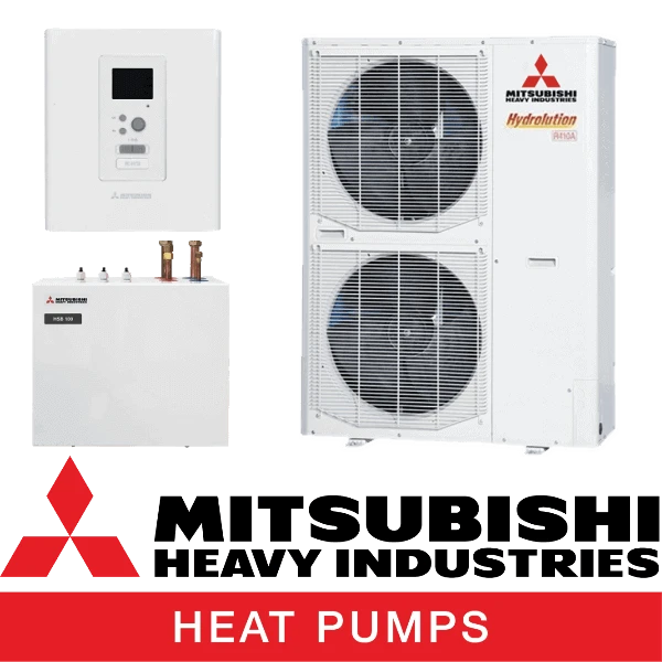 Термопомпа Mitsubishi Heavy Industries HSB140 / FDCW140VNX-A Hydrolution, 17 kW, отопление, охлаждане и БГВ