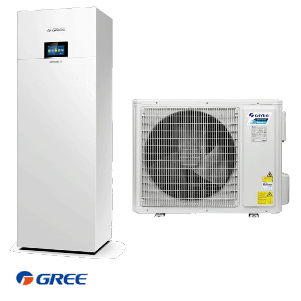 Термопомпа GREE VERSATI III GRS-CQ16PdG/NhH2-E / GRS-CQ16Pd/NhH-E, 16 kW, отопление, охлаждане и БГВ