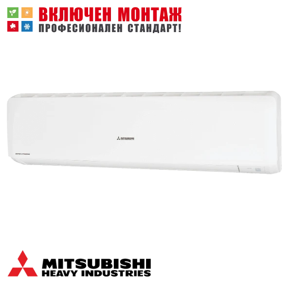 Вътрешно тяло за мултисплит система Mitsubishi Heavy Industries SRK71ZR-W, 24000 BTU